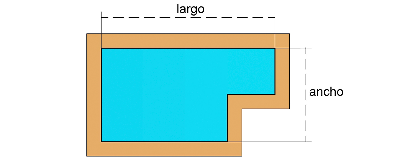 Imagen piscina largo y ancho